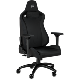 CORSAIR TC200 Soft Fabric Gaming Chair, Standard Fit - Black/Black