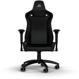 CORSAIR TC200 Leatherette Gaming Chair, Standard Fit - Black